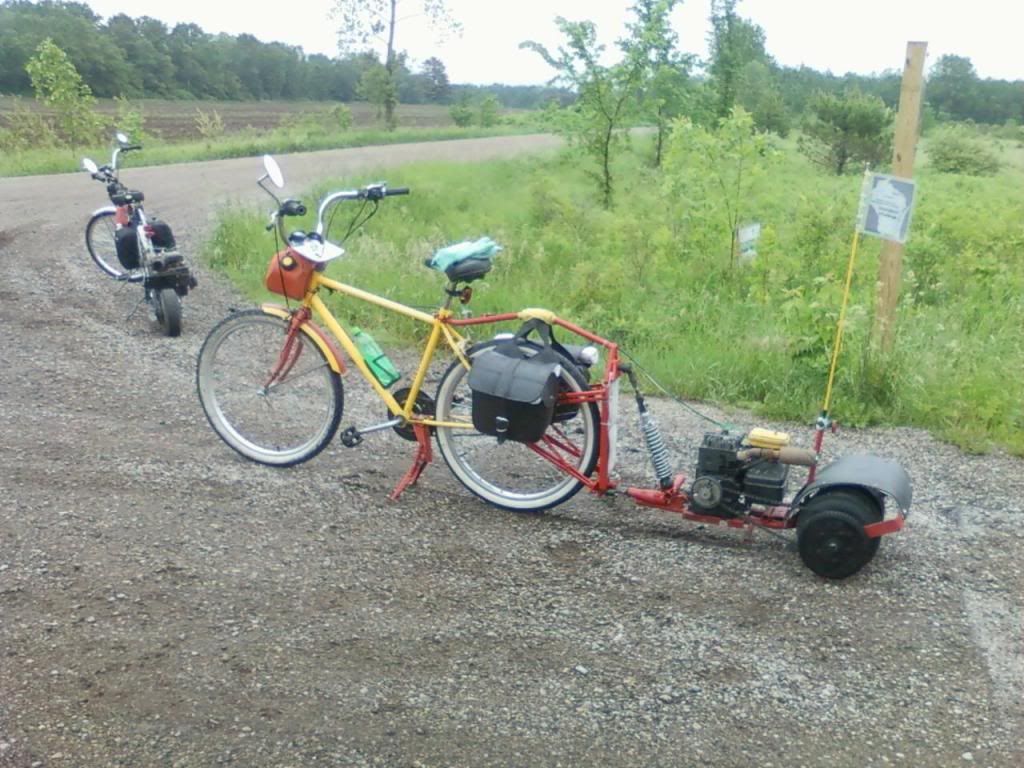 extrawheel bike trailer